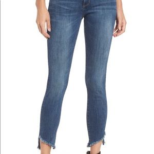 DL 1961 Margaux instasculpt ankle skinny frayed 29